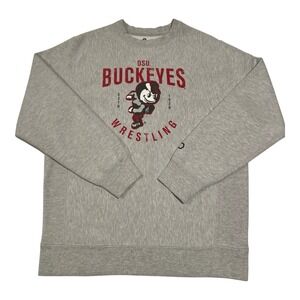 Vintage Ohio State Buckeyes Sweatshirt Men's M Rudis‎ Gray ESTD 1920 Pullover